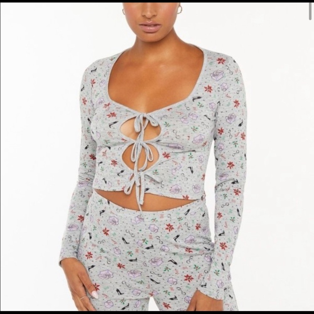 Tis the Savage Hot Short & Long Sleeve Shirt Set